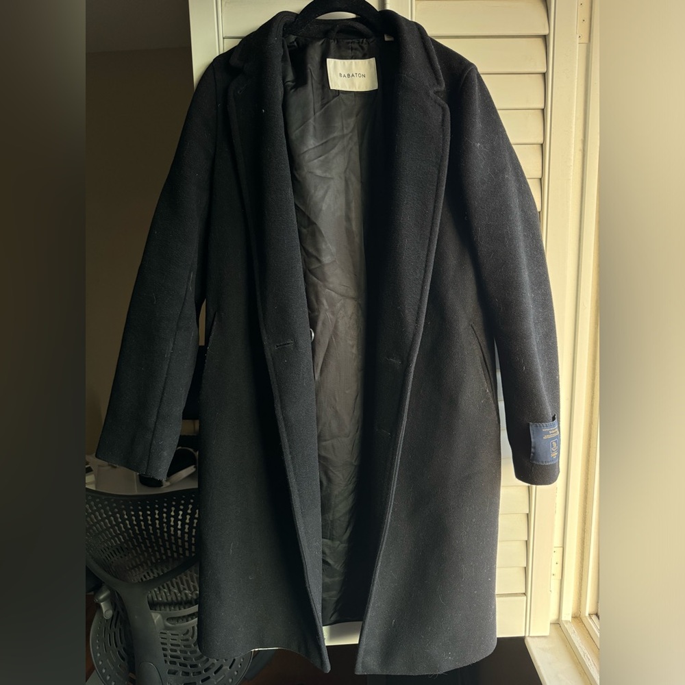 Aritzia Babaton viral Stedman coat cashmere and italian wool XXS